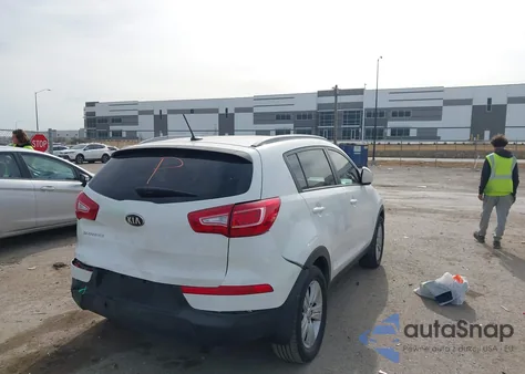 2013 Kia Sportage Lx из США, поврежденный, VIN KNDPB3A27D7467875